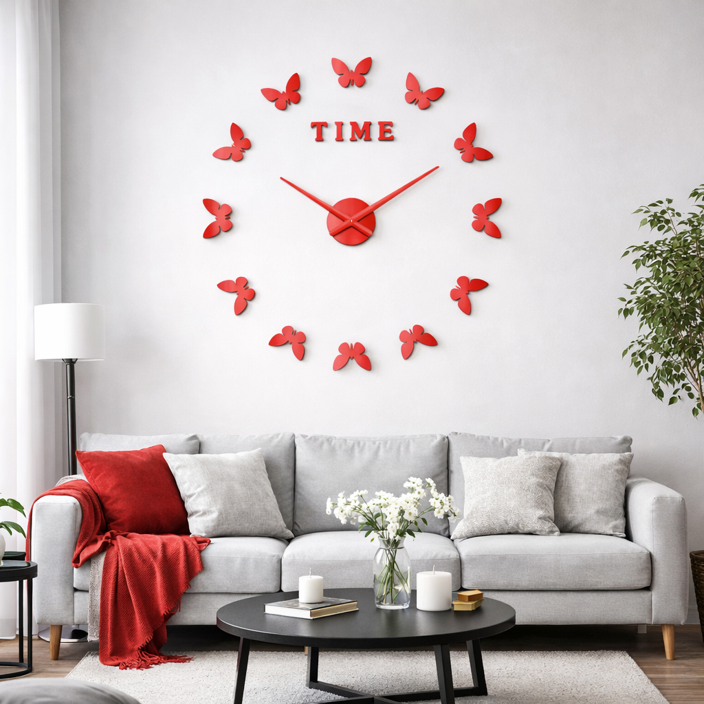 Relógio de Parede Voo de Andorinhas