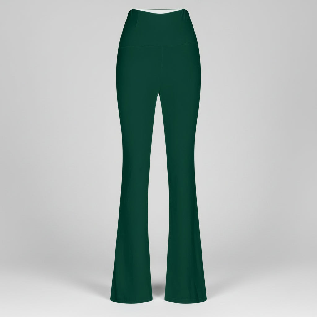 Dames Broek Wide Leg Flowy Stretch Comfort Lange Pantalon