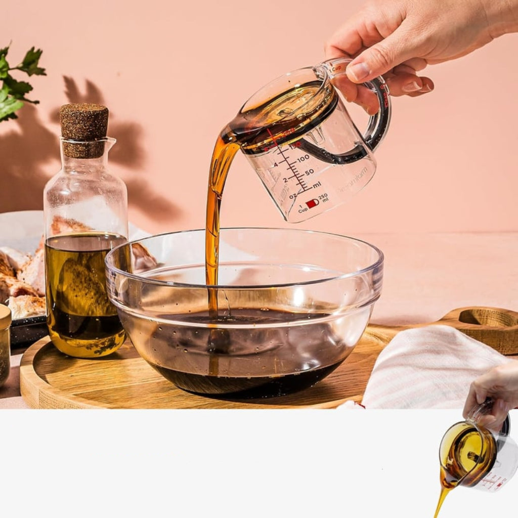 Adjustable 4in1 Measuring Cup Precise Measuring Kitchen Convenience