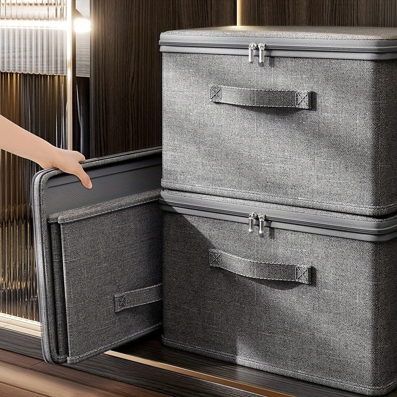 Moderne Stapelbare Waterdichte Opbergbox – Grote Capaciteit, Voor Meerdere Doeleinden