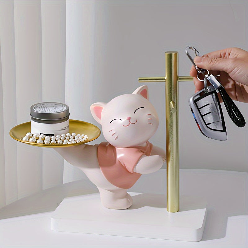 CatKeeper - Decoratieve Hars Sleutelhouder