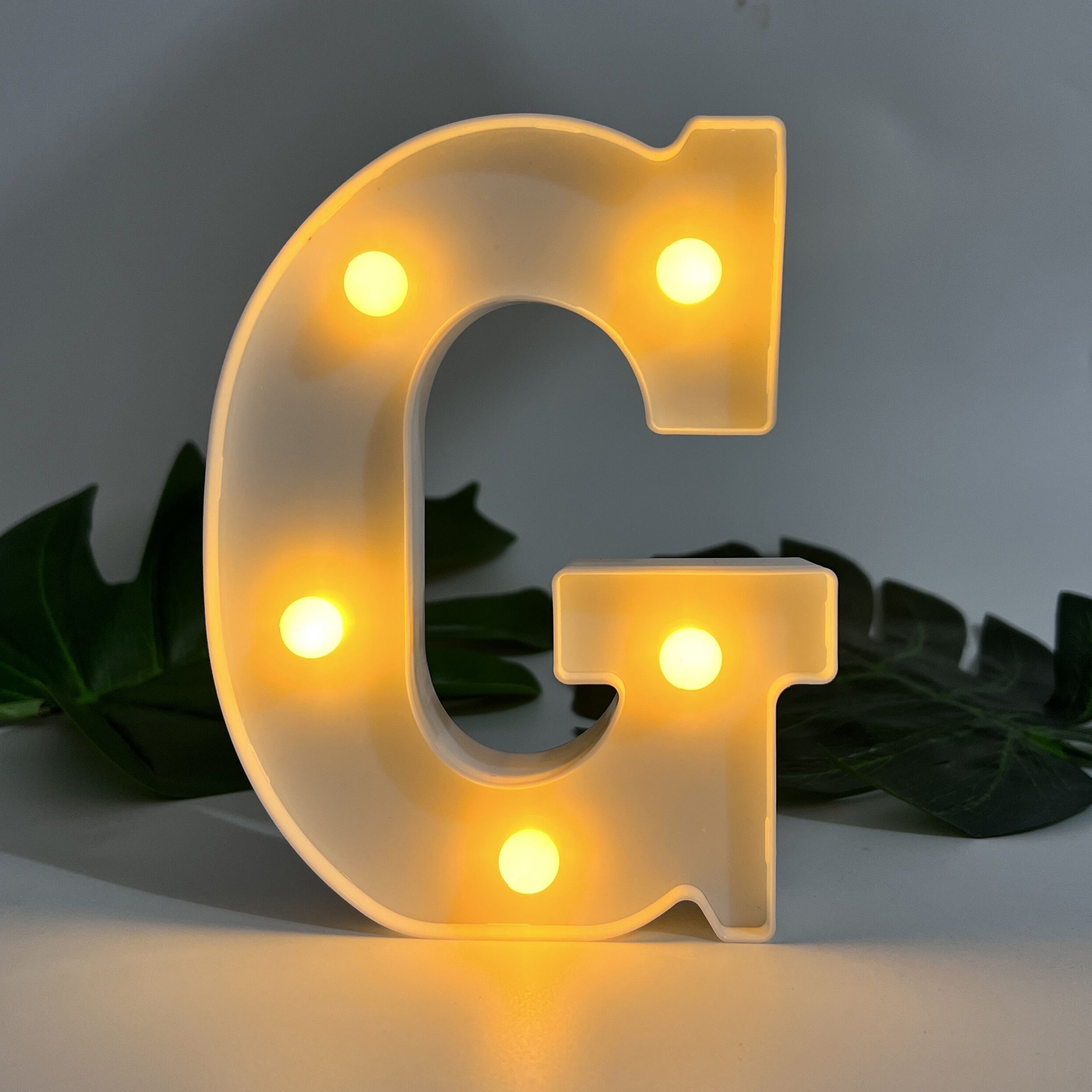 AlphaGlow - LED Decoratieve Letterlamp met Batterijvoeding