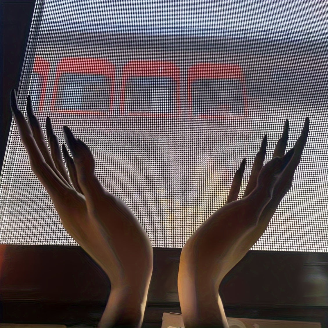 DemonHand - Set di 2 Fermalibri in Resina per Decorazione Interna/Esterno