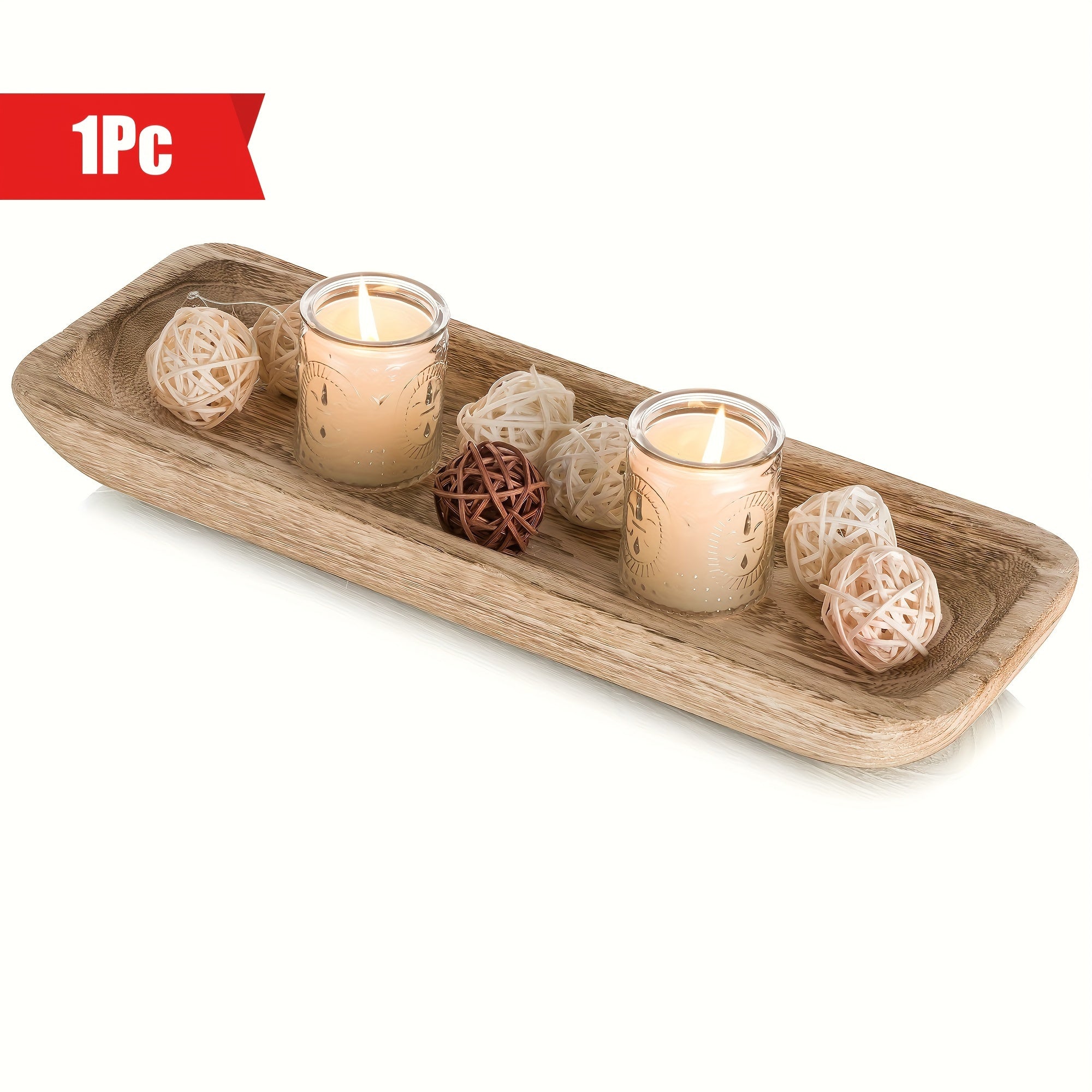 WoodServe - Rustieke Houten Kom voor Keuken & Thuisdecor