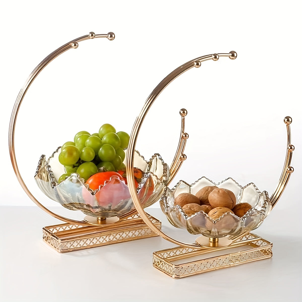 IronServe-Fruitkom - Gietijzeren Ronde Fruitmand voor Tafeldecoratie