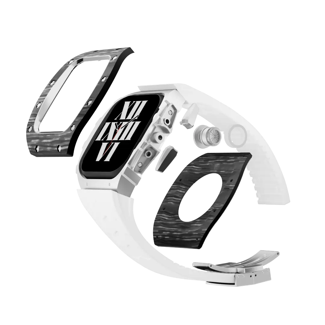 Apple Watch Hoogwaardige Koolstofvezel Hoes