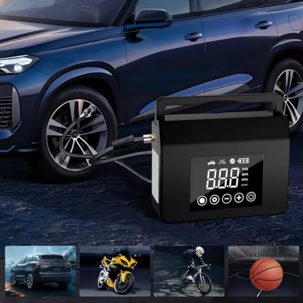 Auto Jumpstarter Draagbaar Luchtcompressor Powerbank