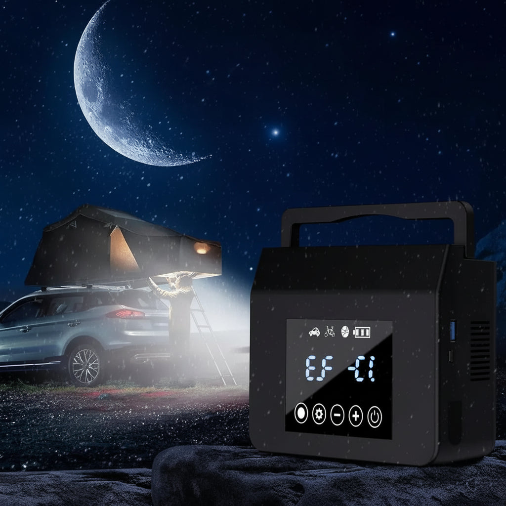 Auto Jumpstarter Draagbaar Luchtcompressor Powerbank