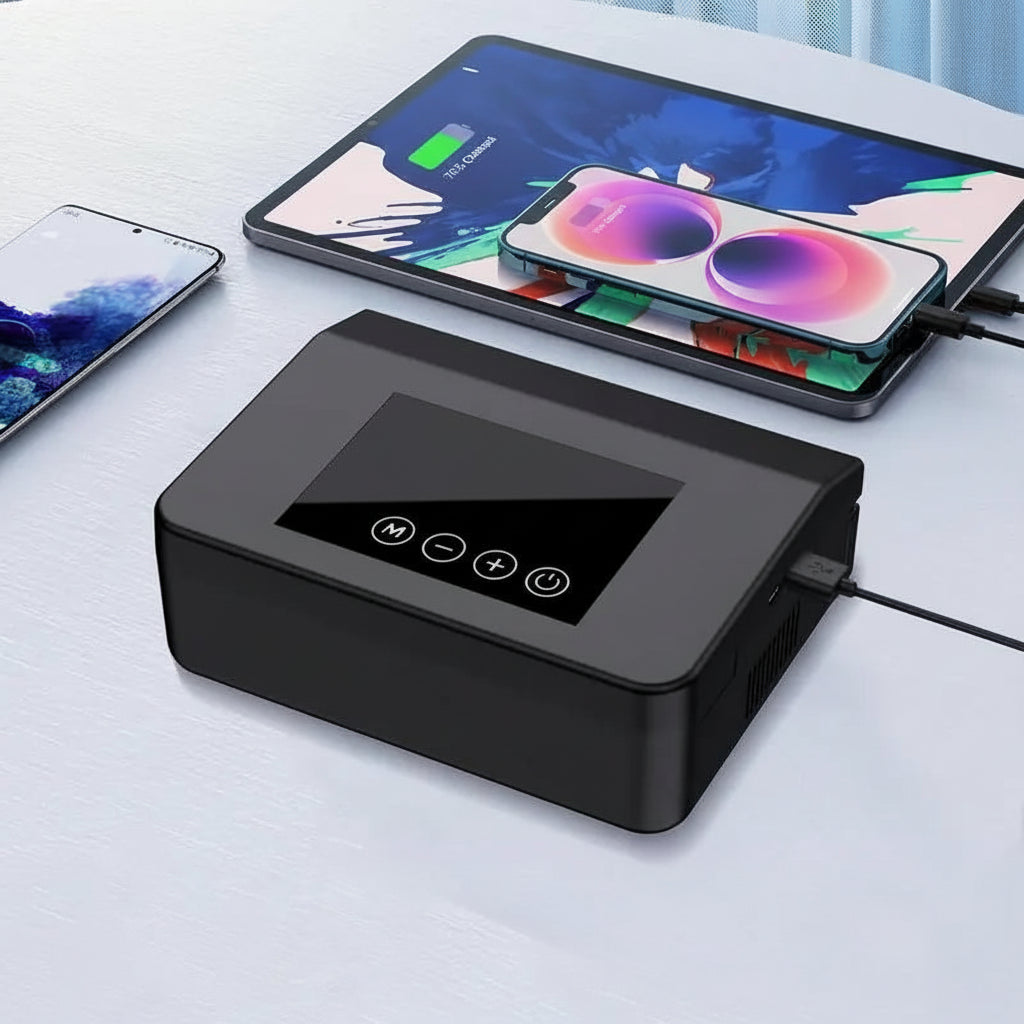 Auto Jumpstarter Draagbaar Luchtcompressor Powerbank