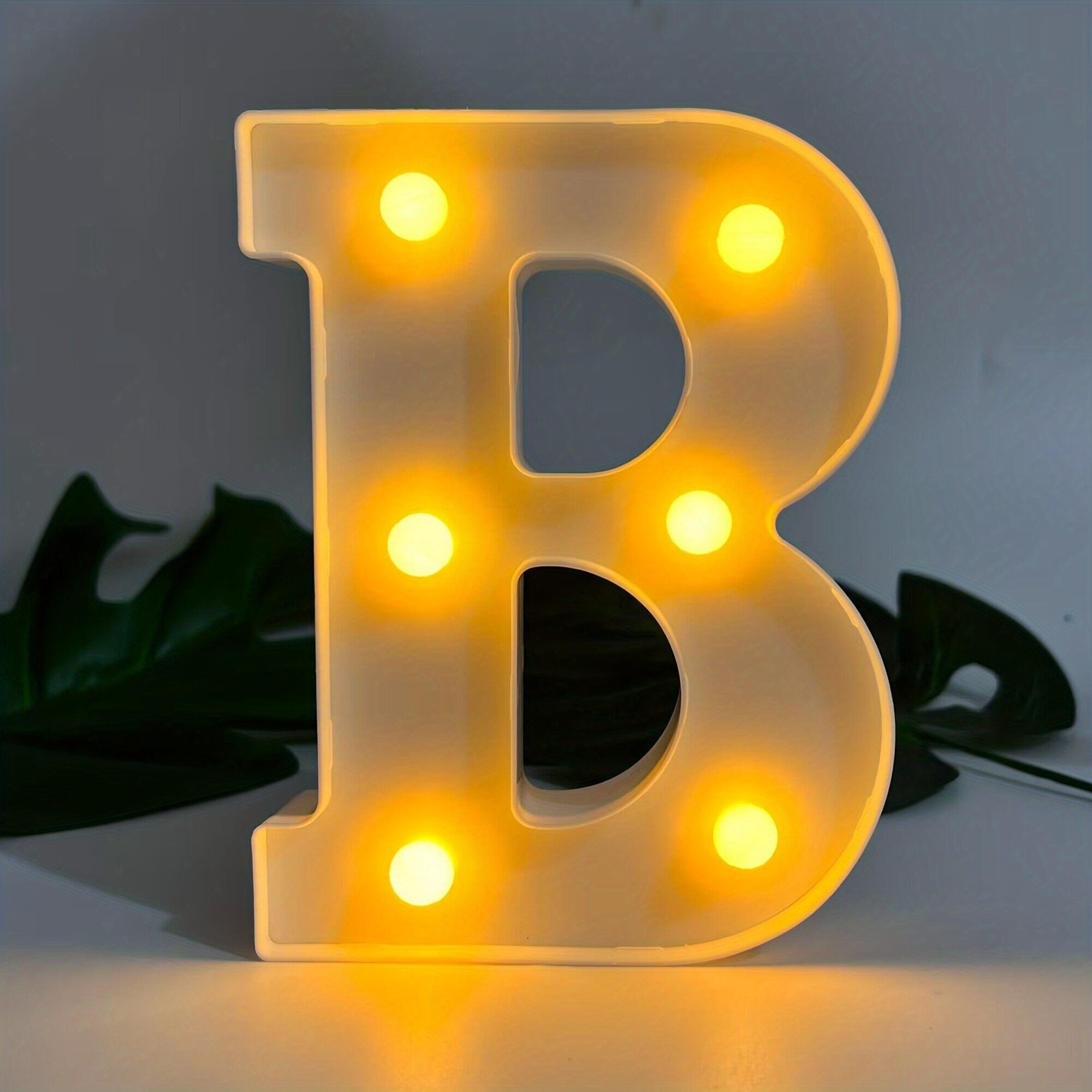 AlphaGlow - LED Decoratieve Letterlamp met Batterijvoeding