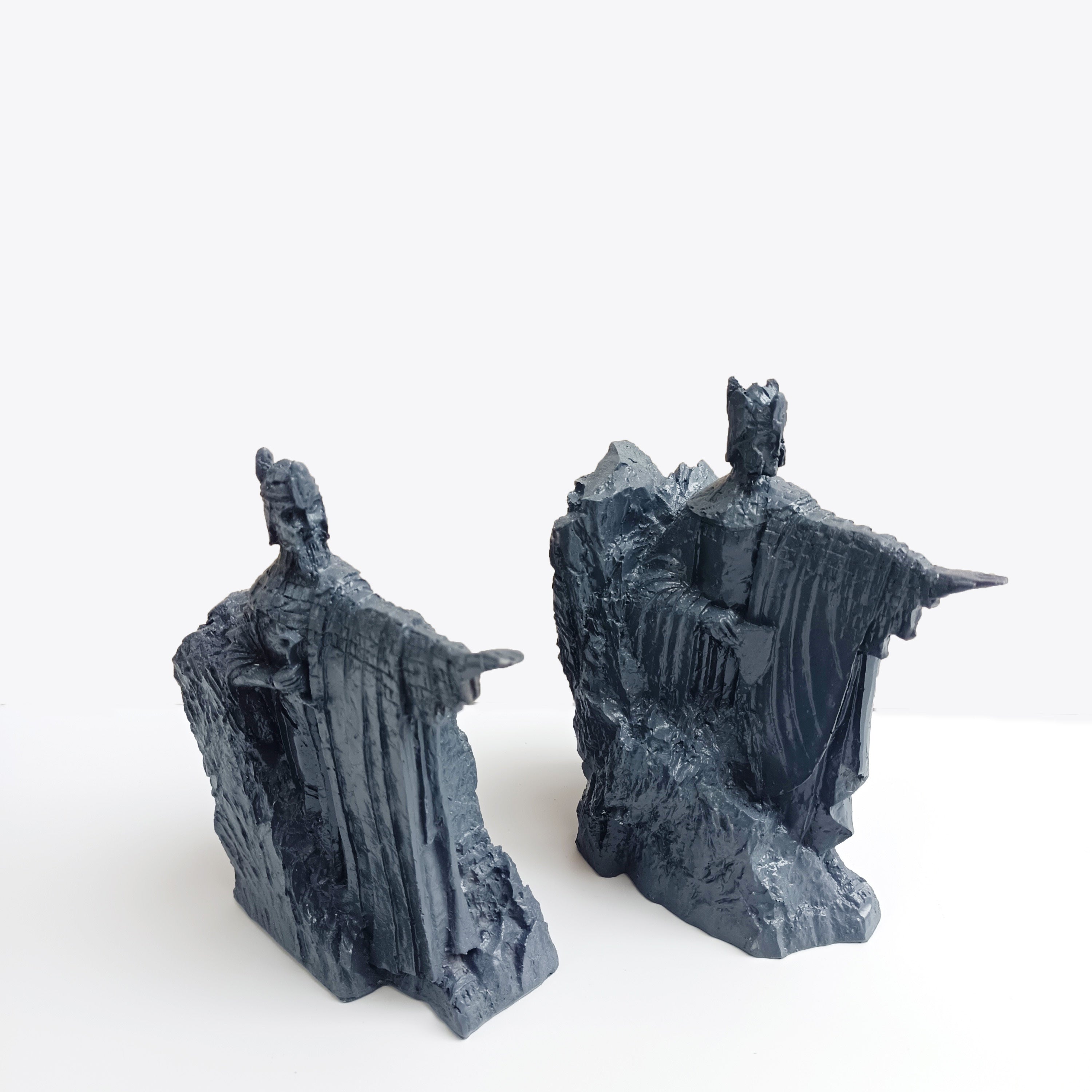 Boekensteun Sculptuur – Vintage Multifunctioneel Hars Beeld voor Bureau, Boekenplank en Decoratie