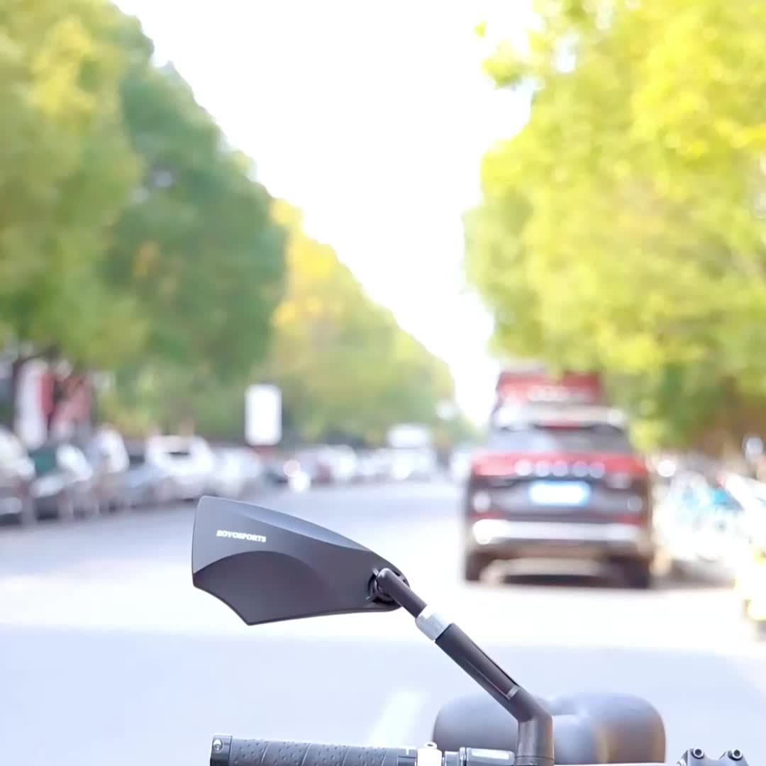 1 Stuk Fiets Achteruitkijkspiegel - Universeel, 360 Graden Verstelbare Spiegel