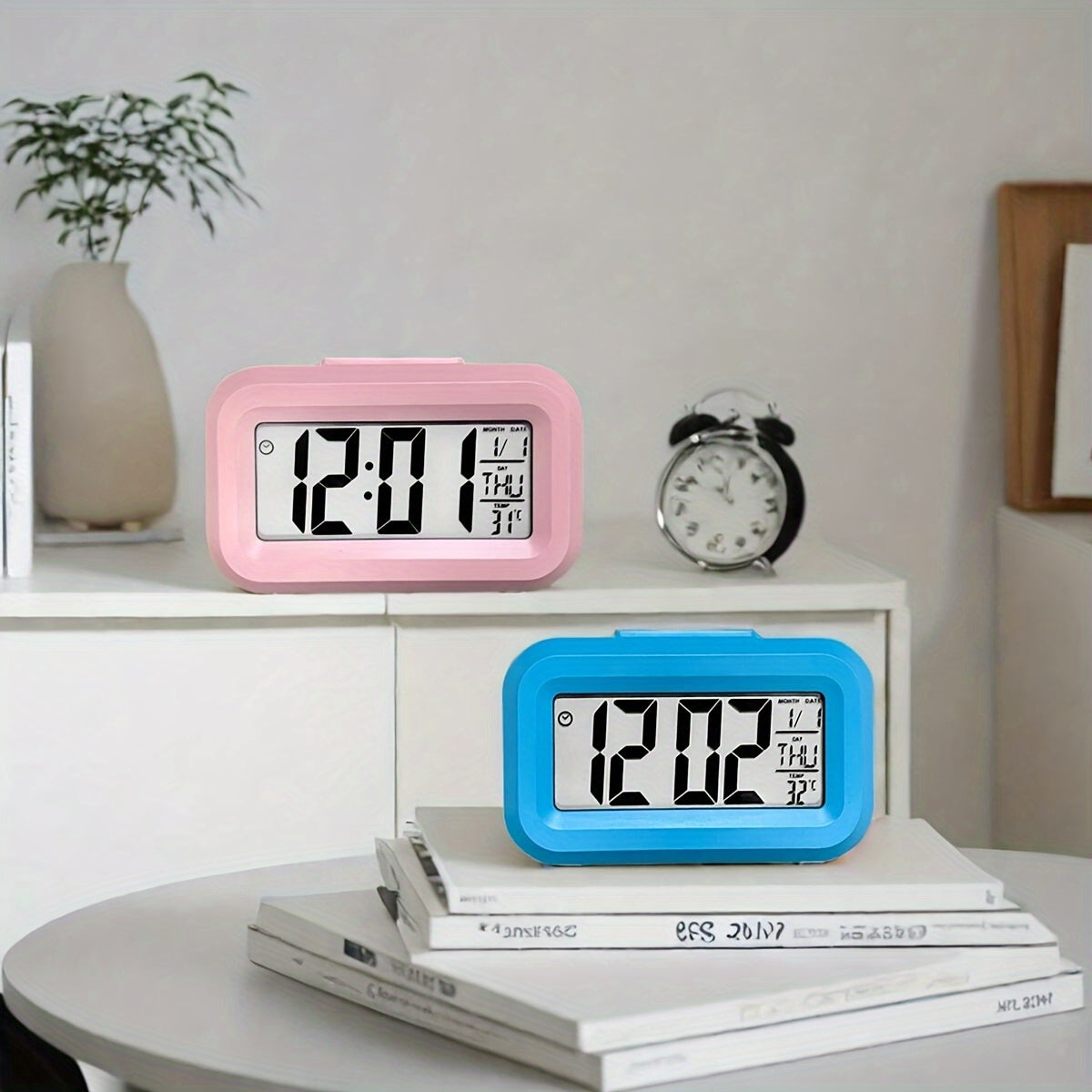 GlowClock - Digitale Wekker met Datum- en Lichtweergave