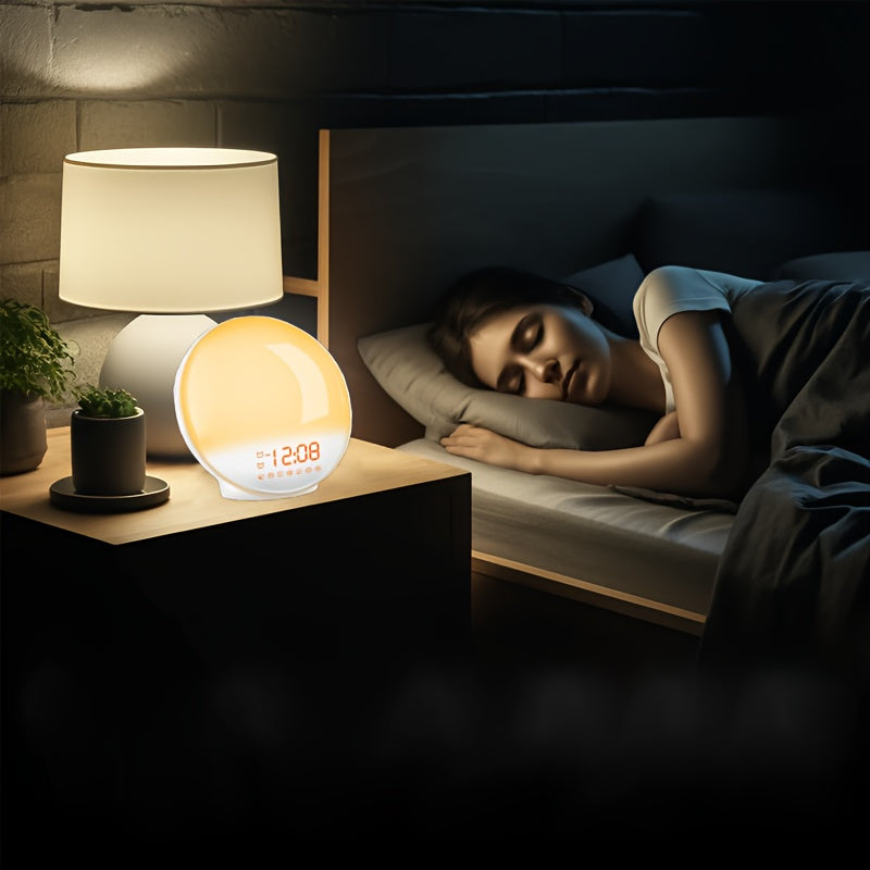 AlarmGlow - Zonsopgang Wekker met Dubbele Alarmen