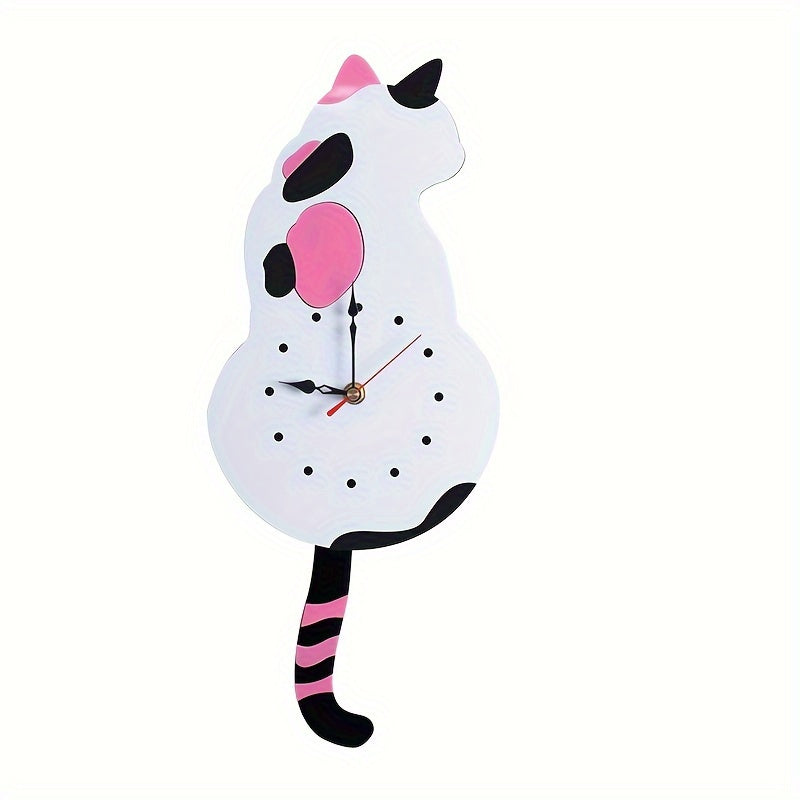 SwingTail - Cat Swing Tail Wall Clock with Silent Mechanism