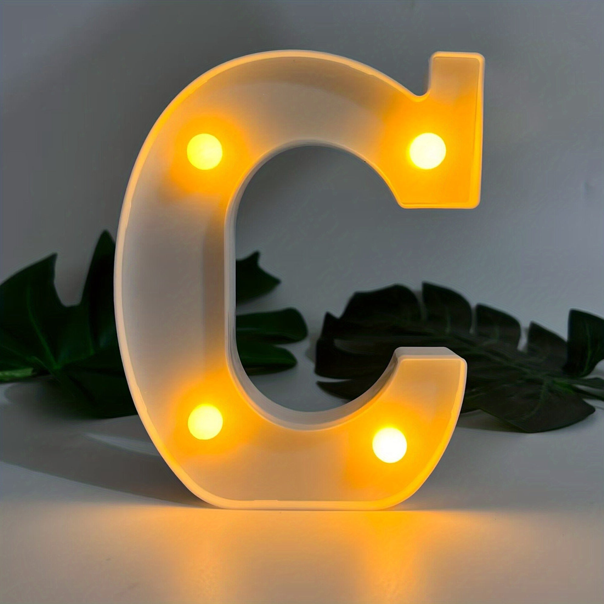 AlphaGlow - LED Decoratieve Letterlamp met Batterijvoeding