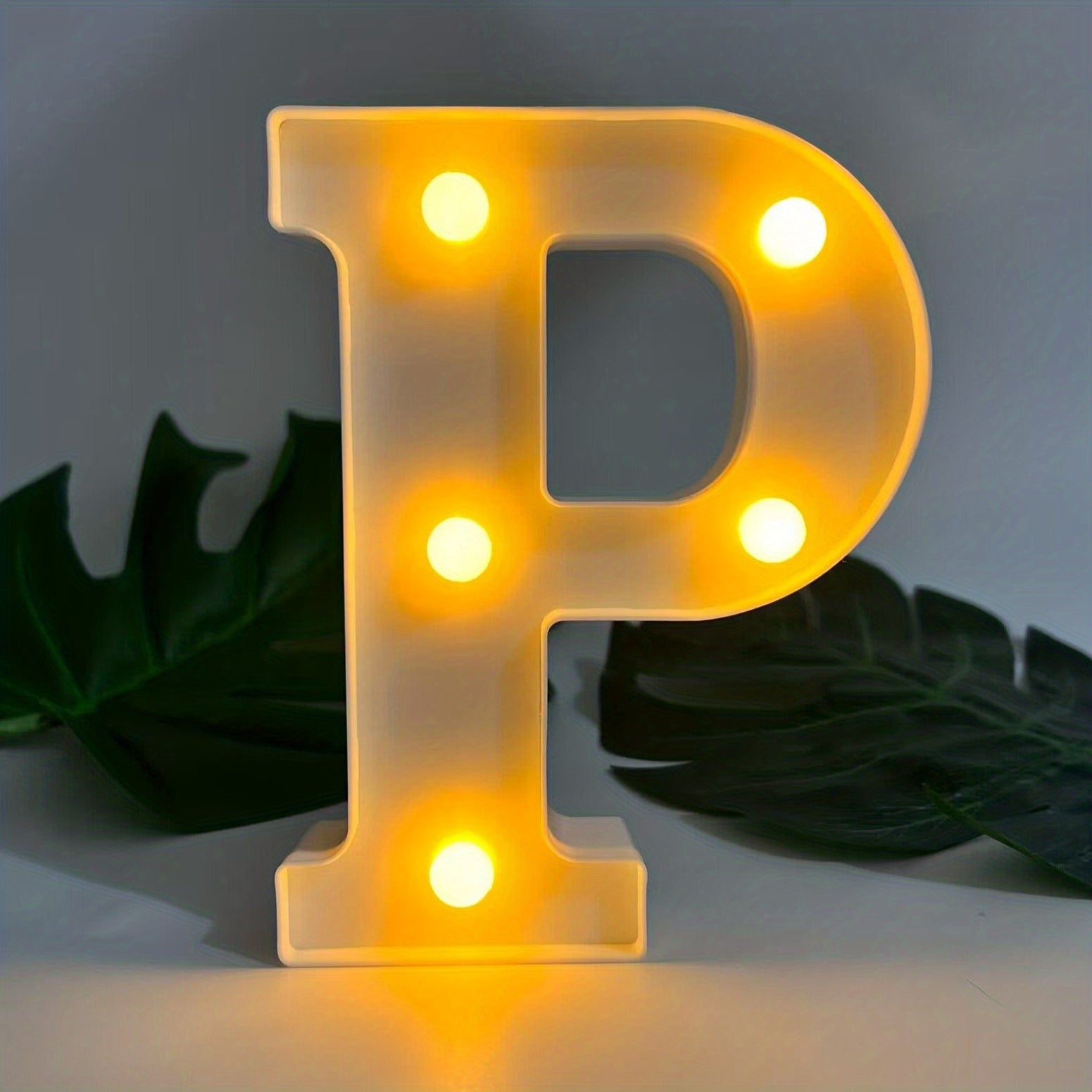 AlphaGlow - LED Decoratieve Letterlamp met Batterijvoeding