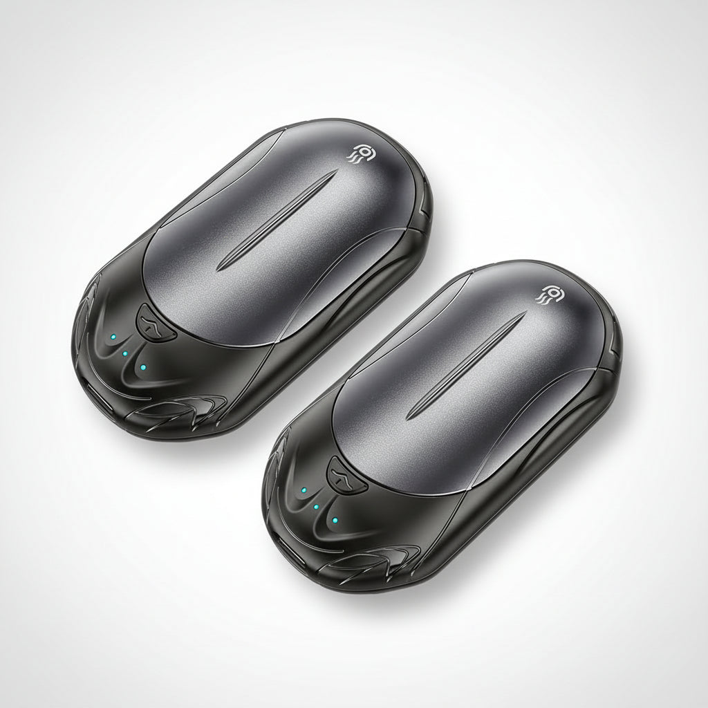 Aquecedor de Mãos Recarregável 3 Definições Portátil Quente