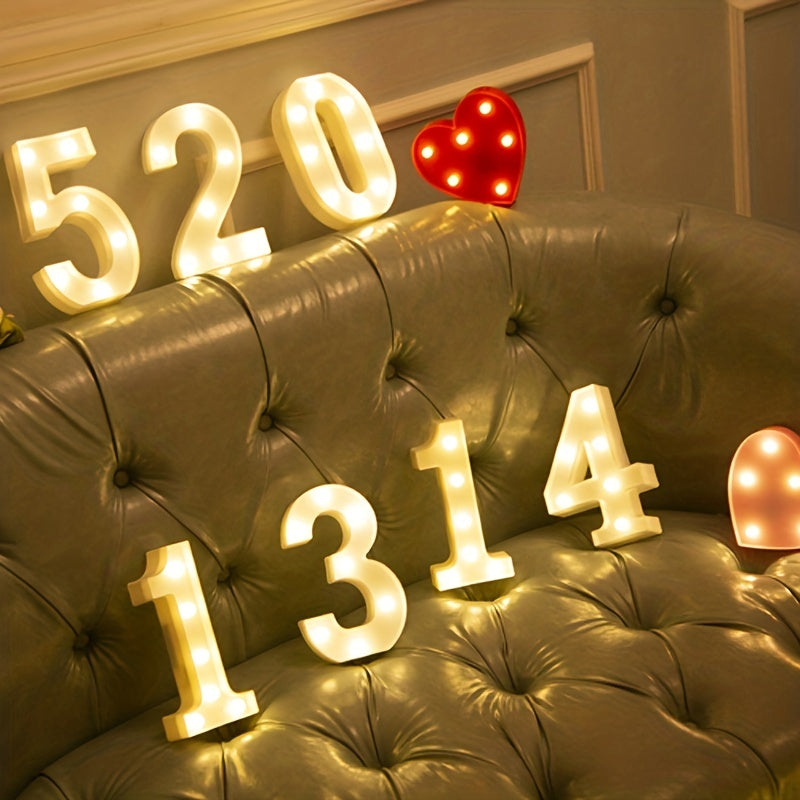 AlphaGlow - LED Decoratieve Letterlamp met Batterijvoeding