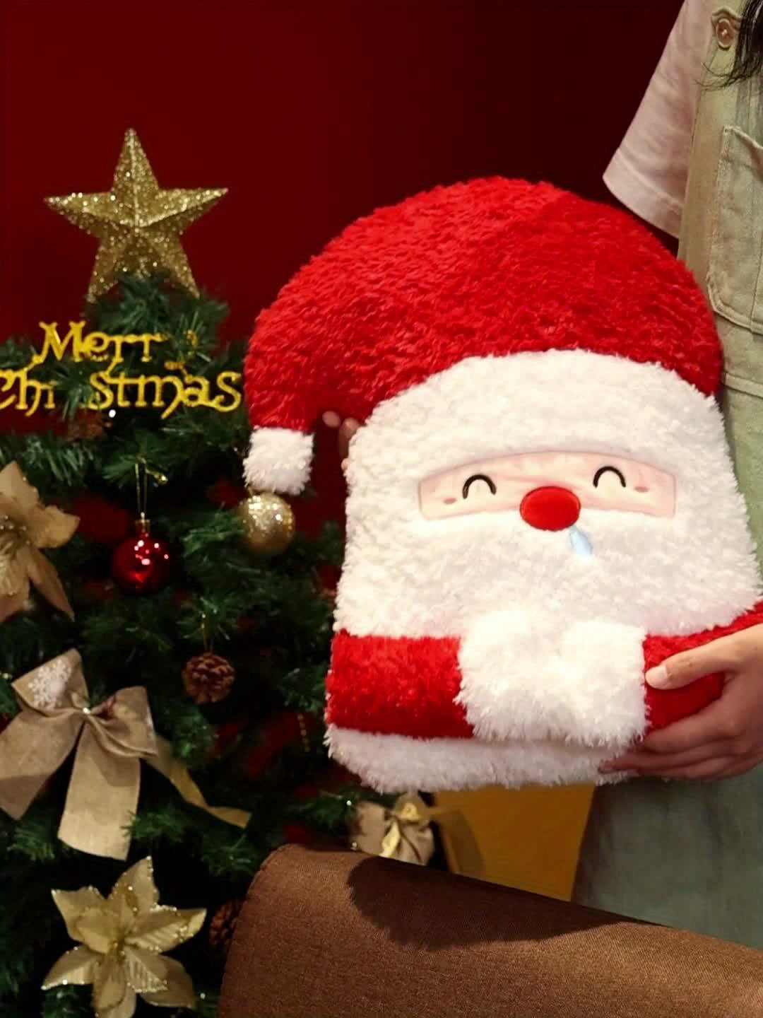 MerryCushion - Kerstman & Eland Sierkussen