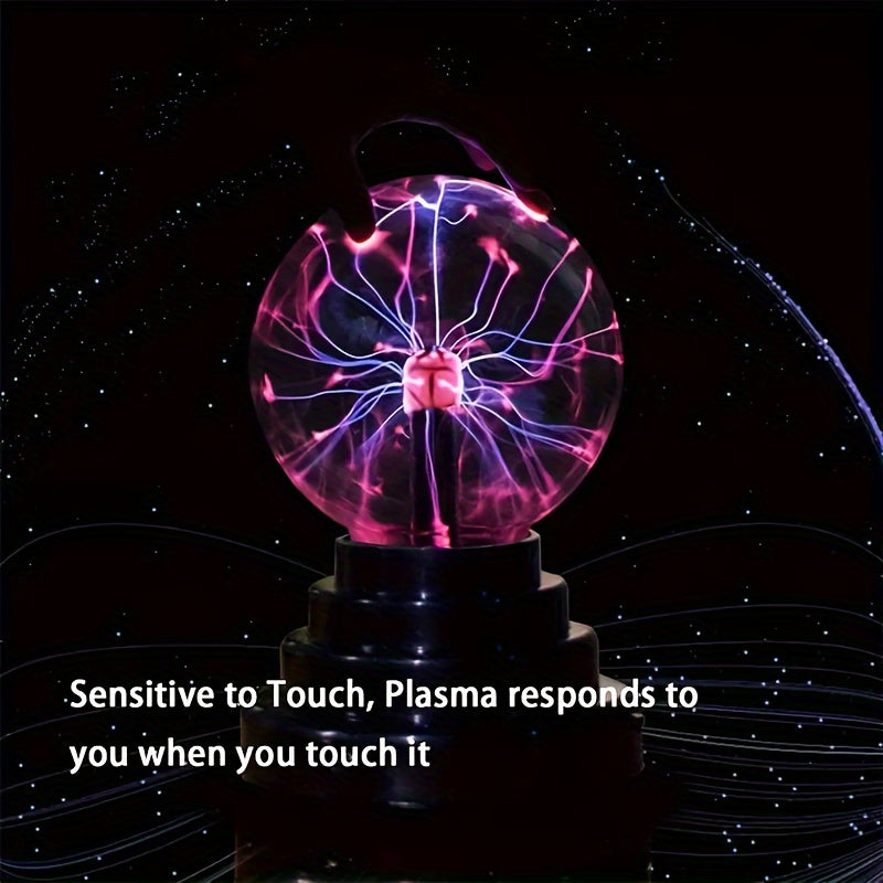 PlasmaGlow - Magische Interactieve Plasmabal met USB