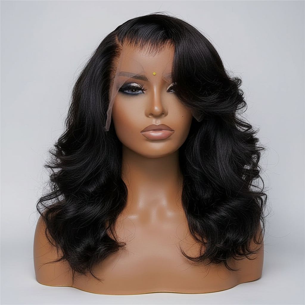 Wigs Body Wave Lace Hair Lacey Wig Natural Volume