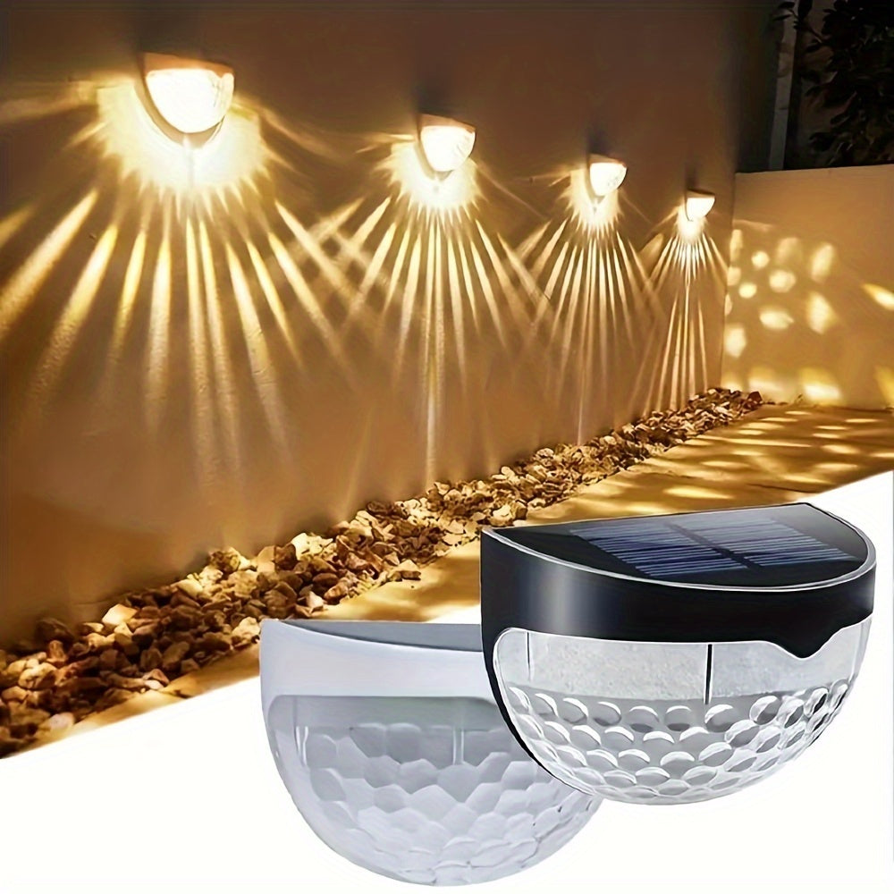 SolarFence - Illuminazione per Recinzione Solare da Esterno, Impermeabile e Decorativa