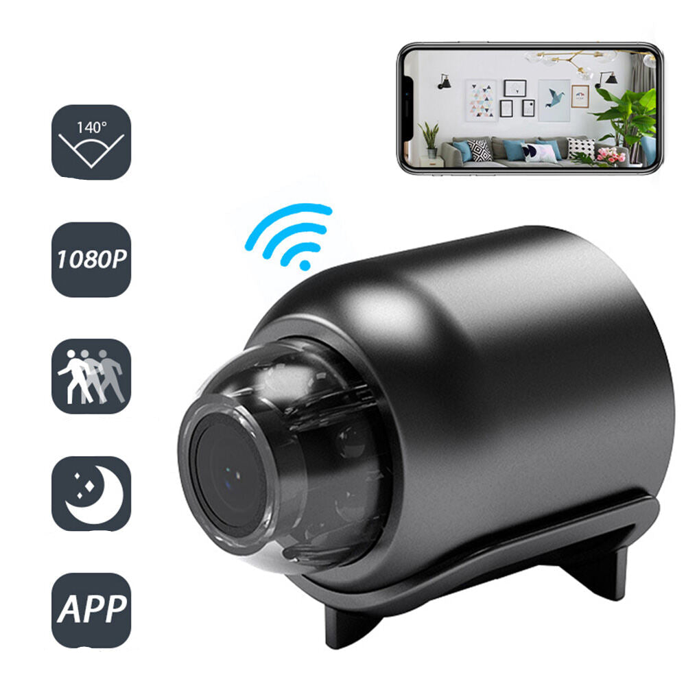 Câmara de vigilância sem fios mini com visão noturna