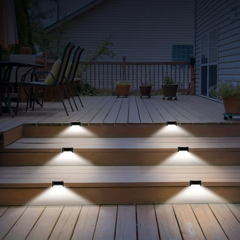 SolarEdge - LED Waterdichte Terraslampen, Zonnepaneel Trapverlichting