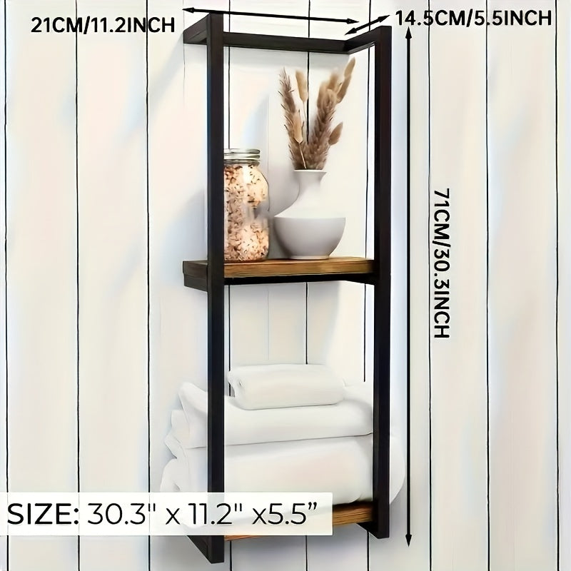 IronRack - Wandgemonteerd Handdoekrek - Waterdicht en Multifunctioneel