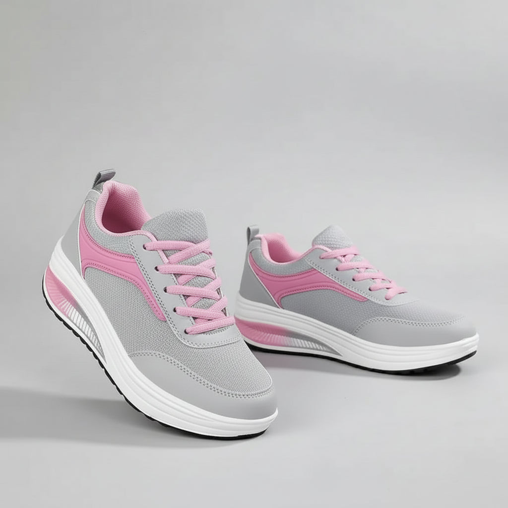 Ténis de Senhora Ortopédicos Respiráveis Conforto Suporte do Arco do Pé