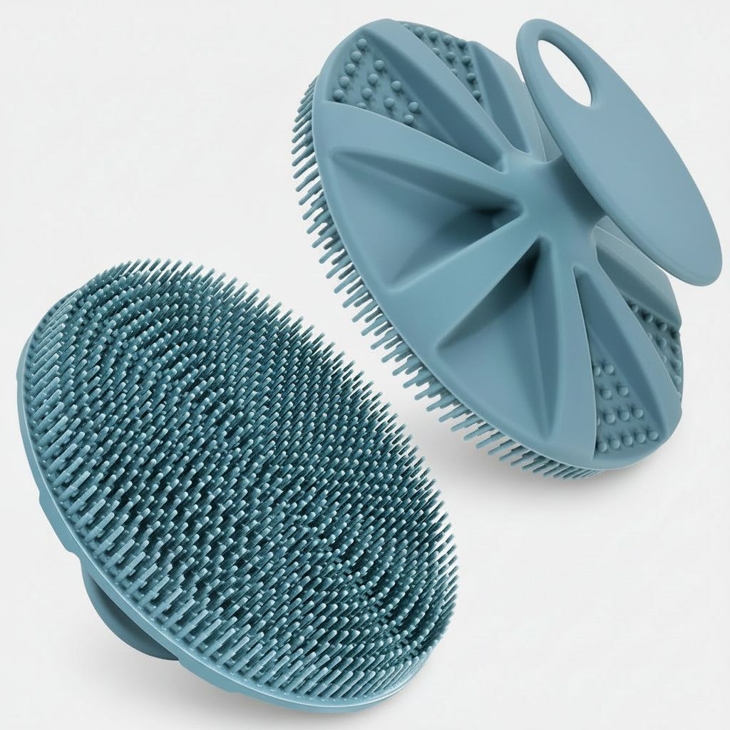 Escova de Duche Escova Corporal de Silicone Pegada Ergonómica
