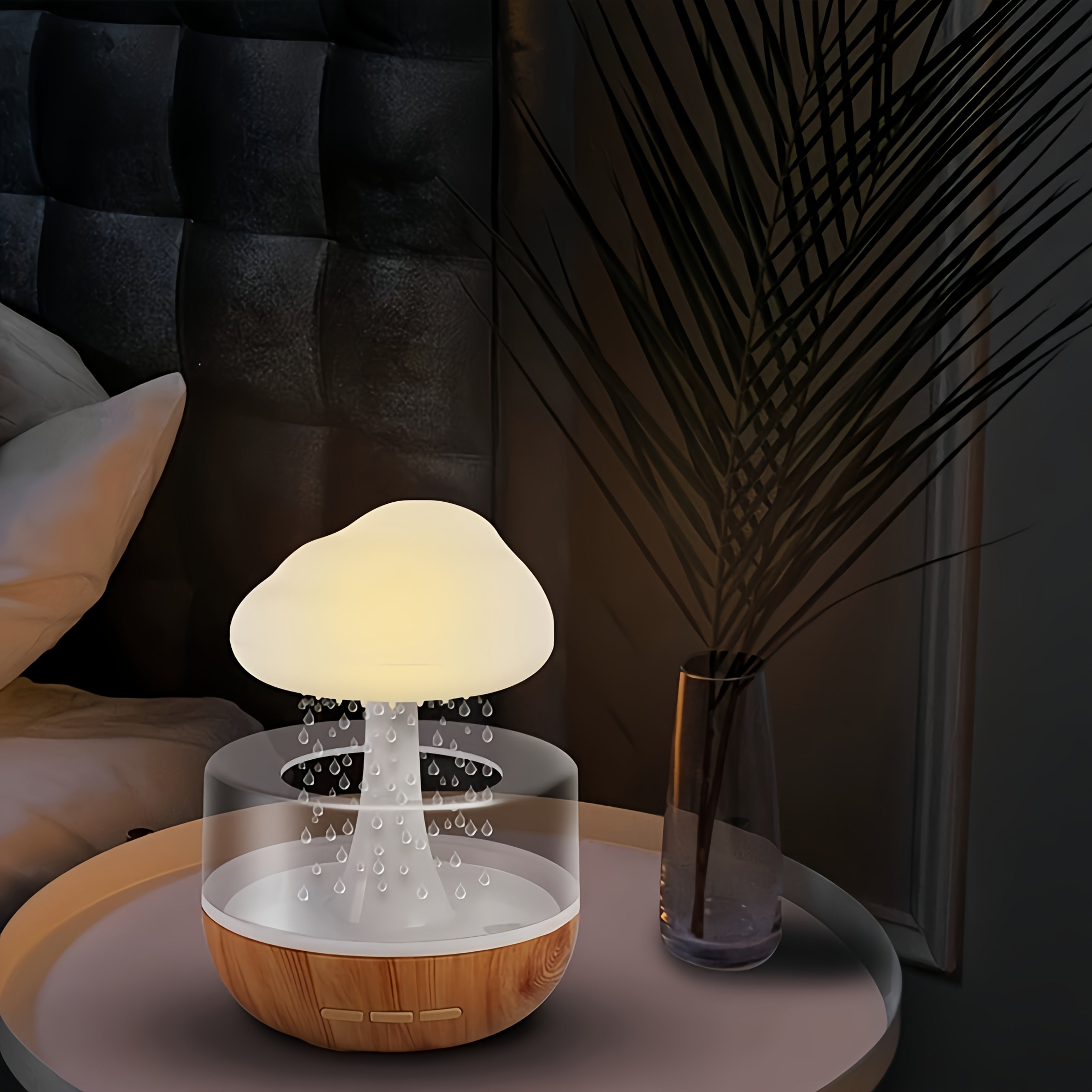 PhantomGlow - USB Tafellamp en Luchtbevochtiger, Decoratief Licht