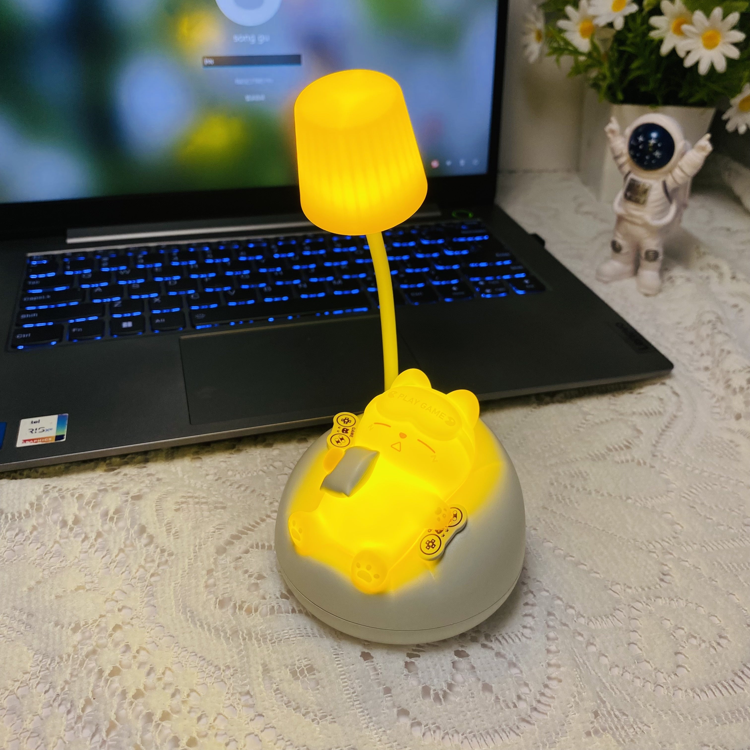 SleepyKitten - USB Oplaadbaar LED Kat Nachtlampje
