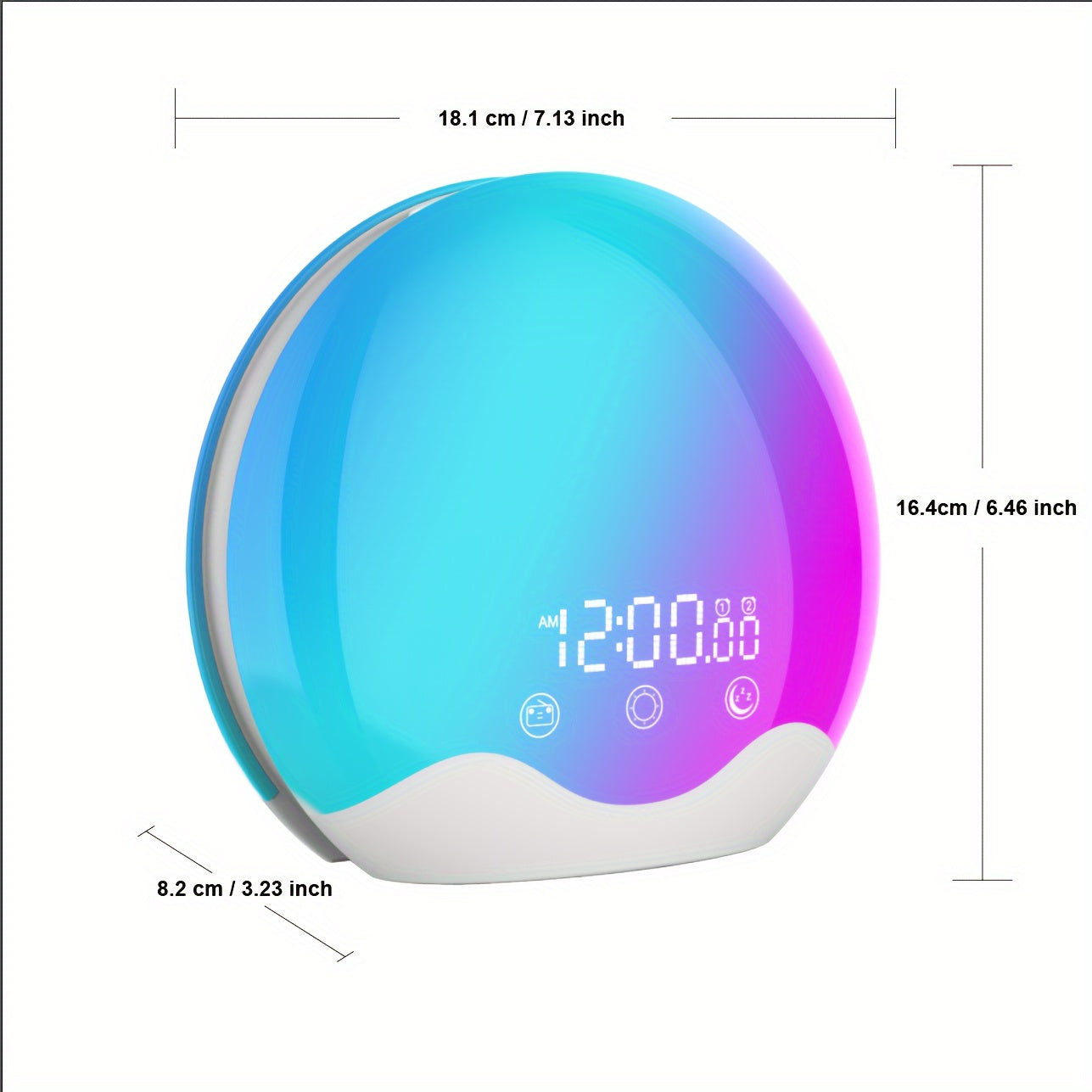 HaloLight - Zonsopgang Simulatie Wekker met Touchbediening
