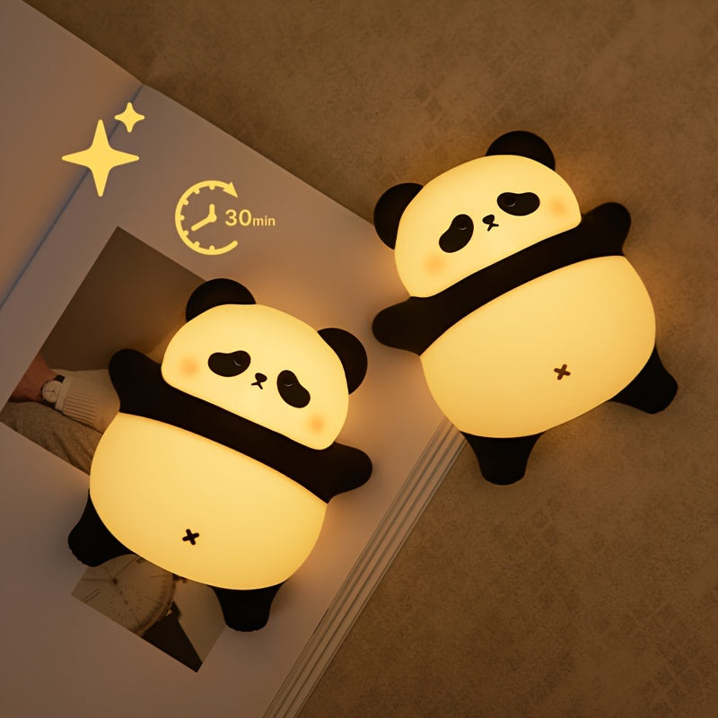 SugarPanda - LED Nachtlampje, Siliconen Oplaadbare Slaaplamp