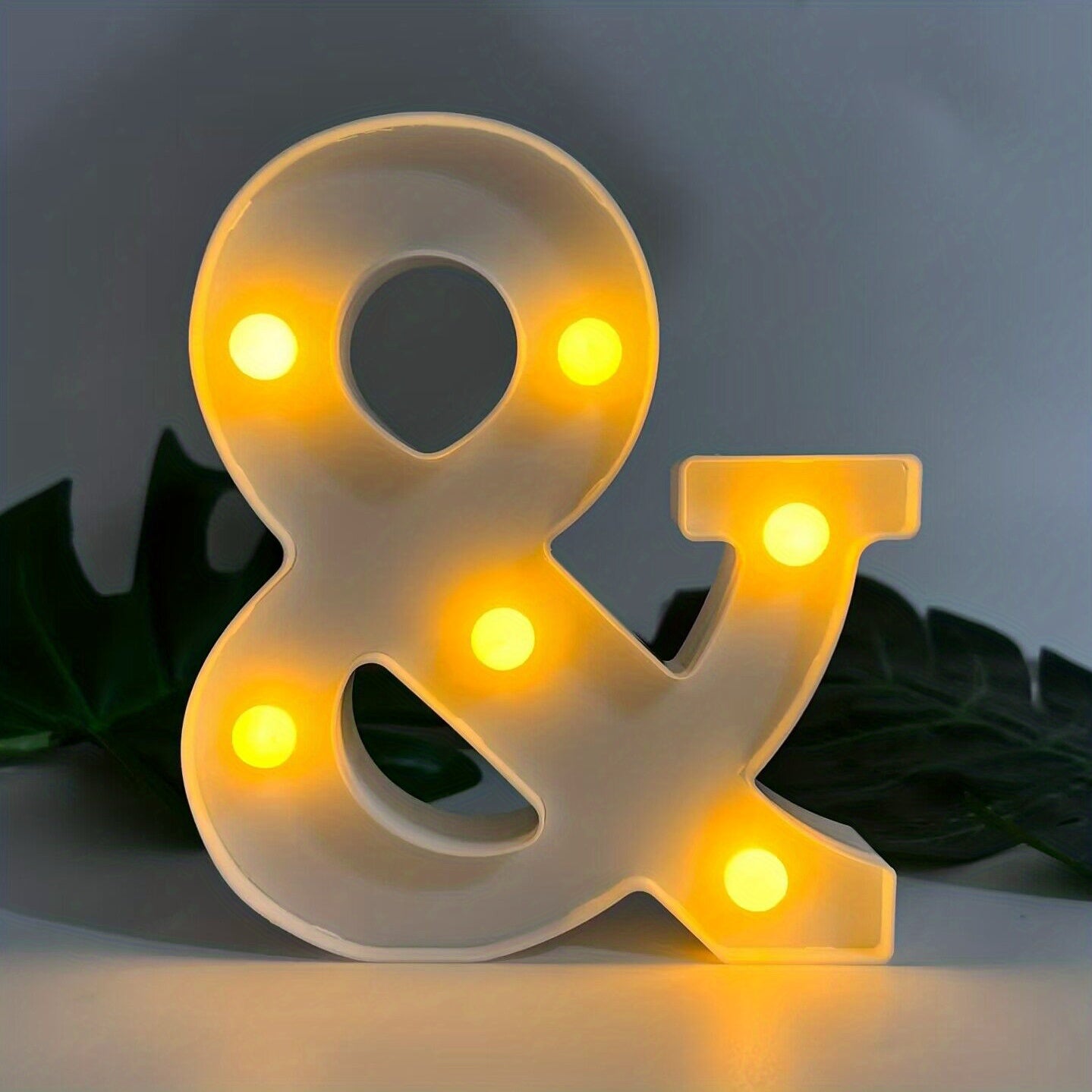 AlphaGlow - LED Decoratieve Letterlamp met Batterijvoeding