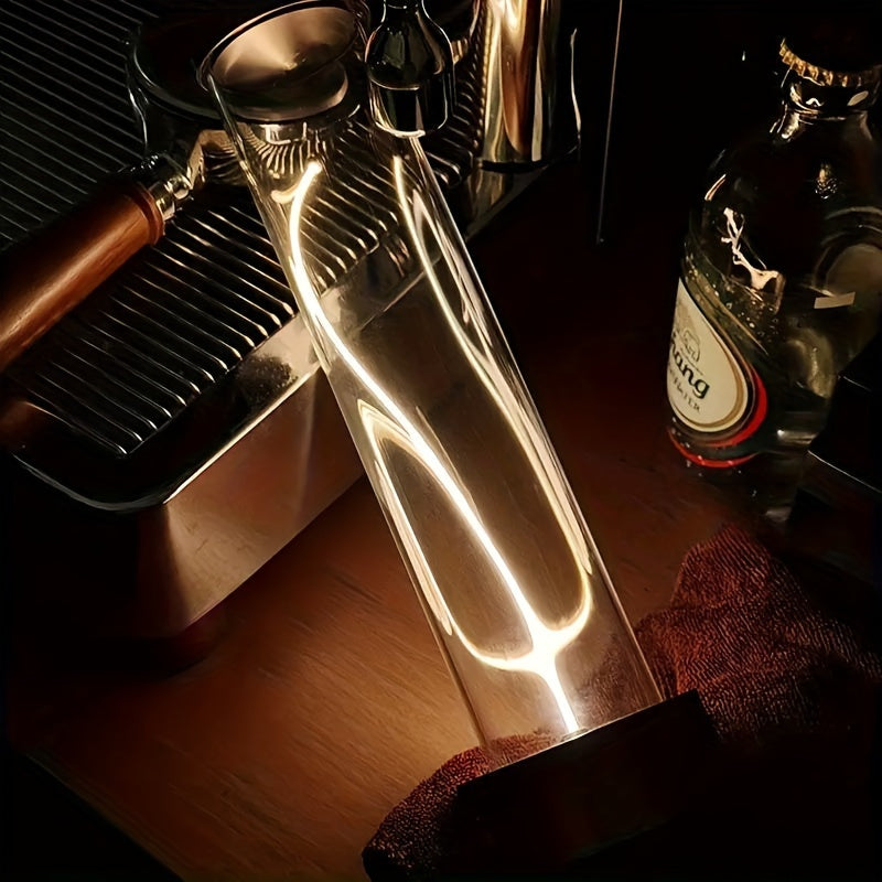 LumiFlex - Lampada da tavolo LED moderna con base magnetica e batteria ricaricabile USB