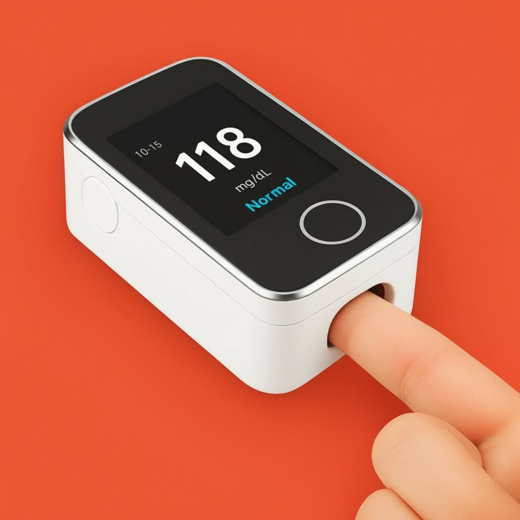 Blood Glucose Monitor Non Invasive Pain Free Health Tracker - Image 3