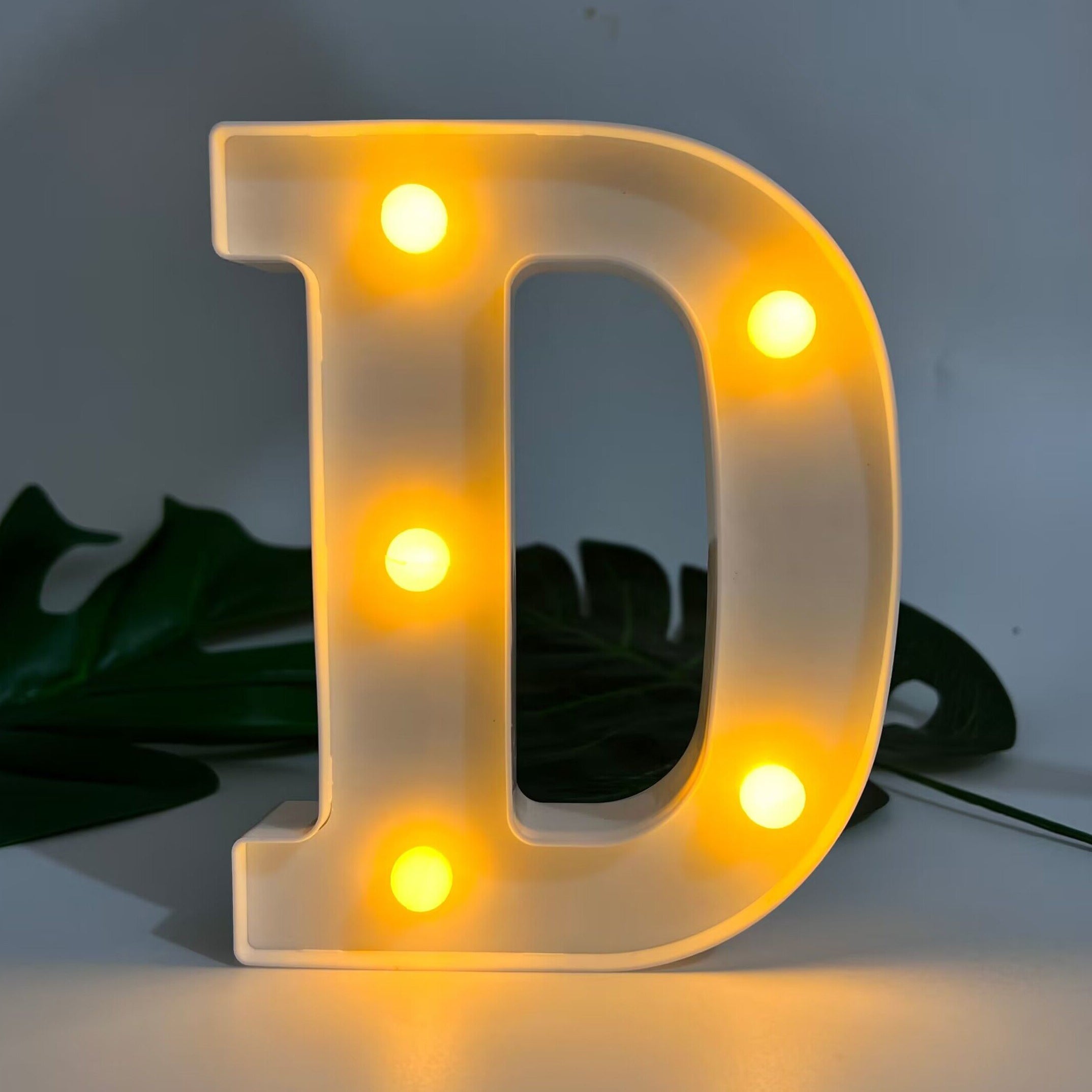 AlphaGlow - LED Decoratieve Letterlamp met Batterijvoeding