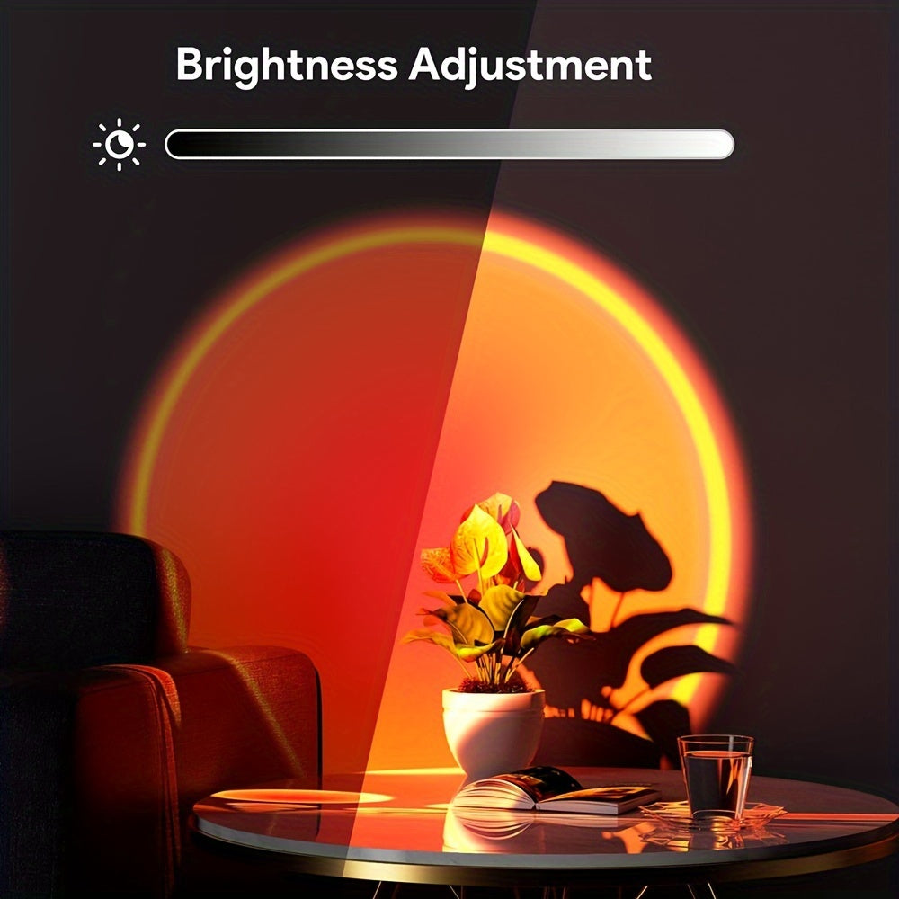 SunGlow - Zonsondergang Projectielamp met 16 Kleuren en Afstandsbediening