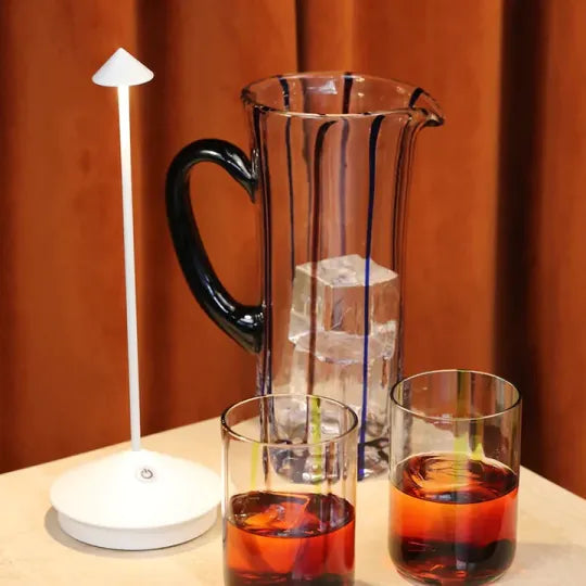 ZenLume - Lámpara de mesa LED minimalista | Iluminación inalámbrica impermeable y regulable