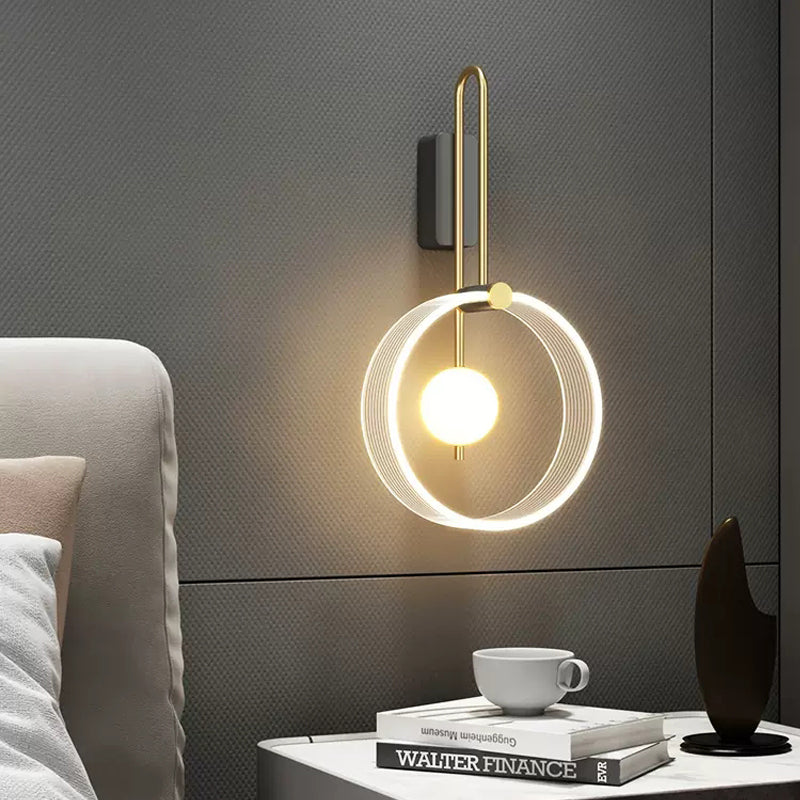 NordicaGlow – Lampada da parete LED minimalista