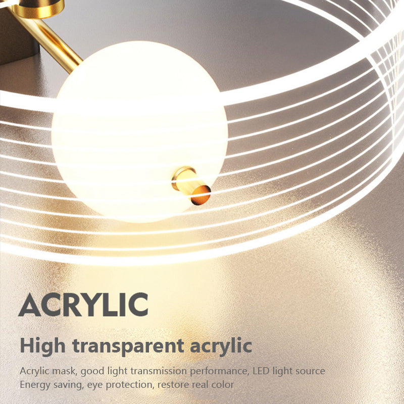 NordicaGlow – Lampada da parete LED minimalista