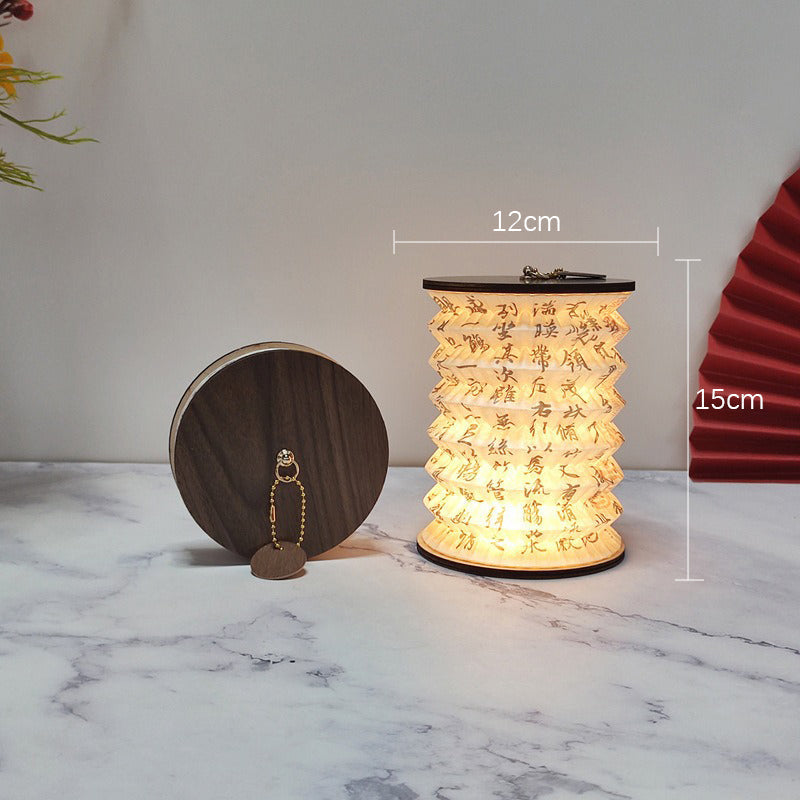 LumiLantern – Opvouwbare LED Lantaarn met Compact Design, Draagbare Decoratieve Lamp