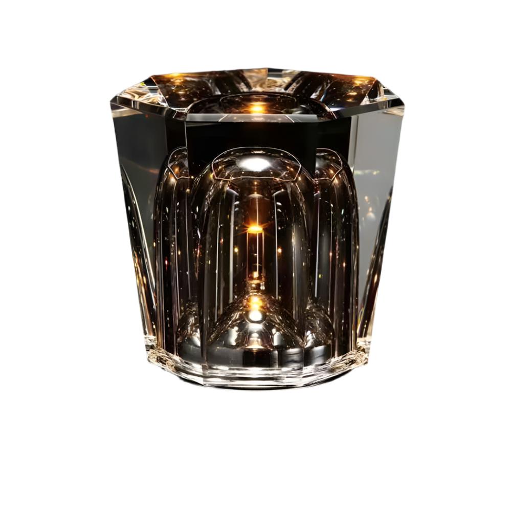 CrystalGlow - Draadloze Kristallen Tafellamp met LED Verlichting