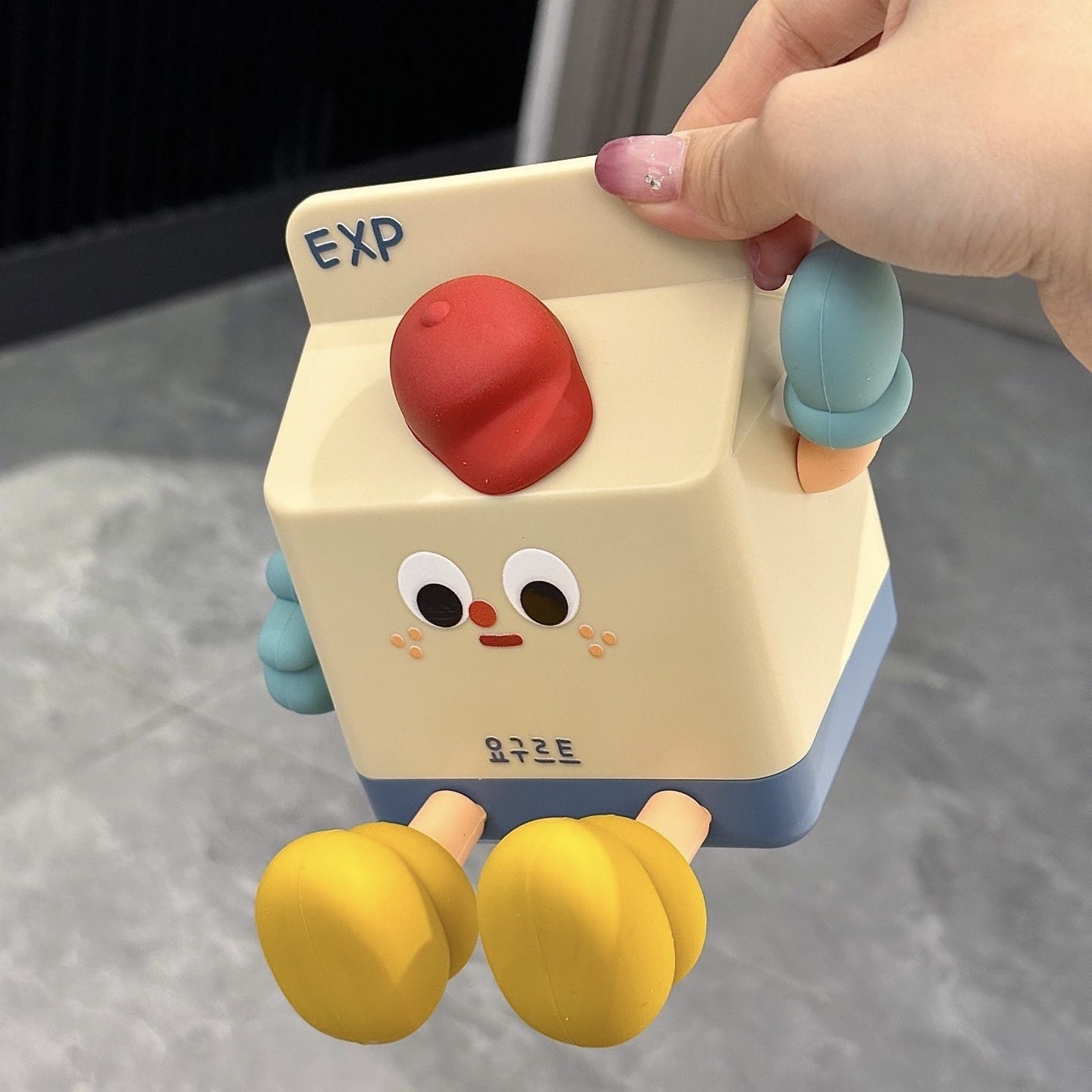 MilkGlow - LED Nachtlamp in Melkpak Design, Sfeervolle Verlichting voor Kinderkamer & Slaapkamer