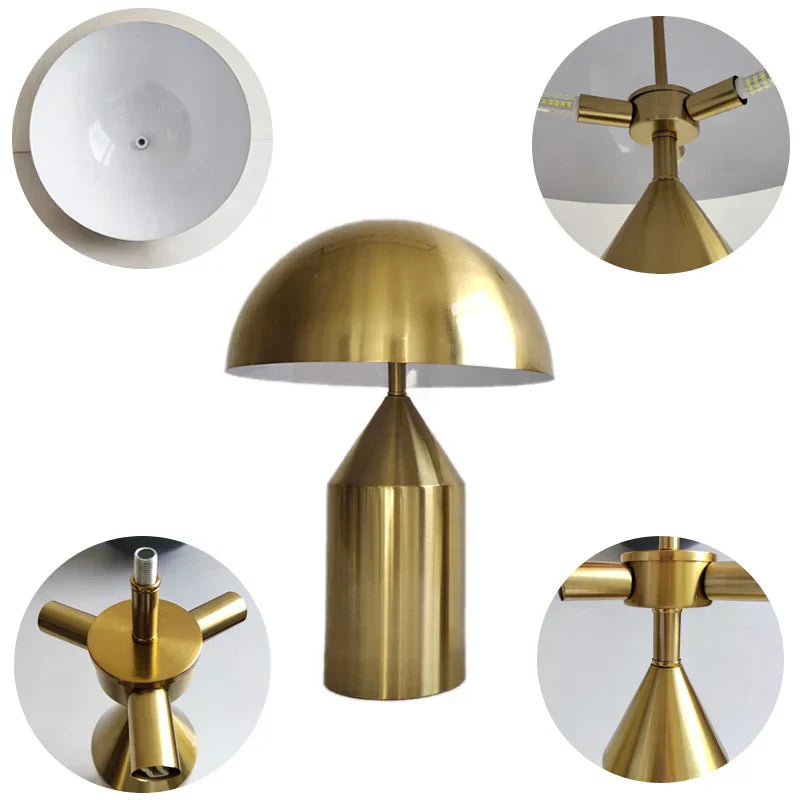 LumeShroom – LED Paddenstoel Tafellamp met Scandinavisch Design