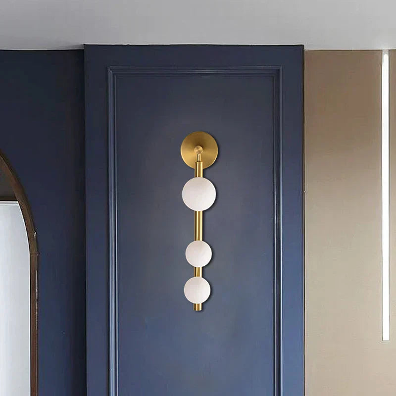 GlowSphere - Lámpara de pared LED moderna con diseño de esfera para iluminación interior elegante