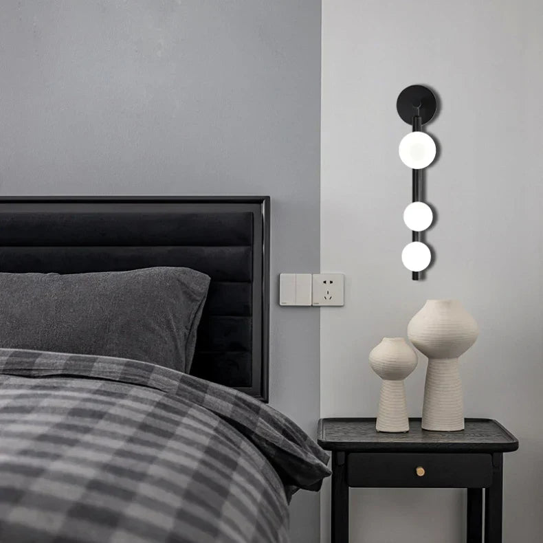 GlowSphere - Lámpara de pared LED moderna con diseño de esfera para iluminación interior elegante